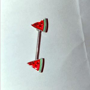 Watermelon Nipple Rings